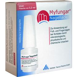 Ein Nagellack zur Behandlung von Fuß- und Fingernägeln bei verschiedenen Schäden.